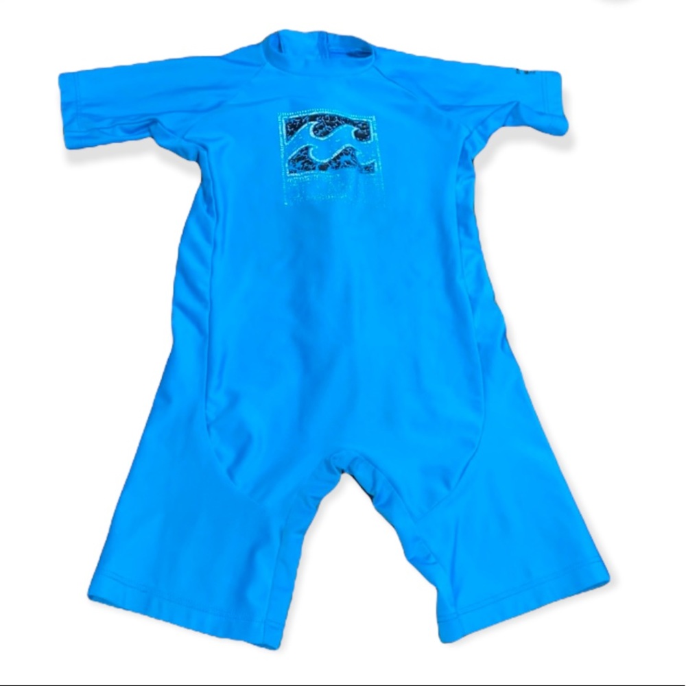 Authentic Billabong UV rash guard swimsuit boys sz 4